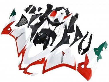Venta Carenados ABS Aprilia RSV4 1000 2009-2015 - Blanco Rojo Negro Verde