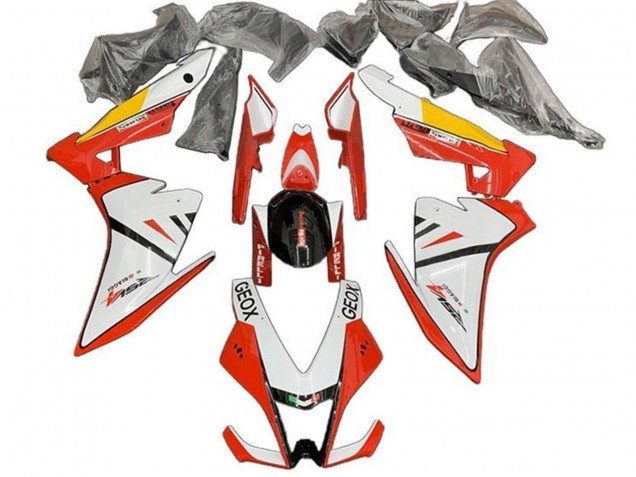 Venta Carenado Moto Aprilia RSV4 1000 2009-2015 - Blanco Rojo Negro Amarillo