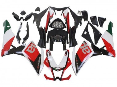Venta Carenados Moto Aprilia RSV4 1000 2009-2015 - Blanco Rojo Negro Verde