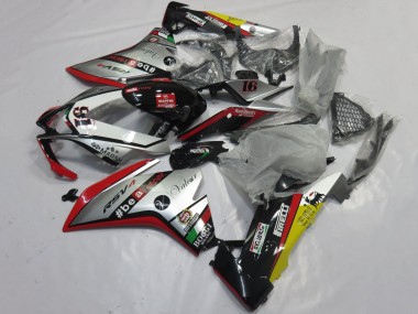 Venta Carenados Moto Aprilia RSV4 1000 2009-2015 - Plata Rojo Negro Amarillo