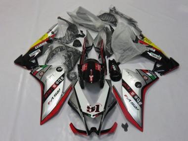 Venta Carenados Moto Aprilia RSV4 1000 2009-2015 - Plata Rojo Negro Amarillo