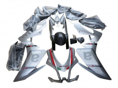Venta Carenados Moto Aprilia RSV4 1000 2016-2020 - Plata Gris Rojo Negro