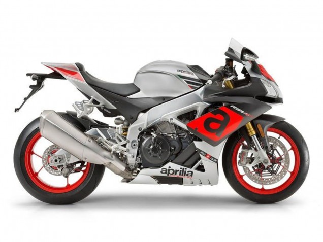 Venta Carenados Moto Aprilia RSV4 1000 2016-2020 - Plata Rojo Negro