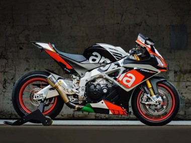 Venta Carenados Moto Aprilia RSV4 1000 2016-2020 - Negro Mate Plata Rojo Verde