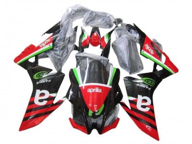 Venta Carenados Moto Aprilia RSV4 1000 2016-2020 - Rojo Negro Verde Raya