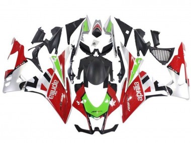 Venta Carenados Moto Aprilia RSV4 1000 2016-2020 - Rojo Verde Plata Negro