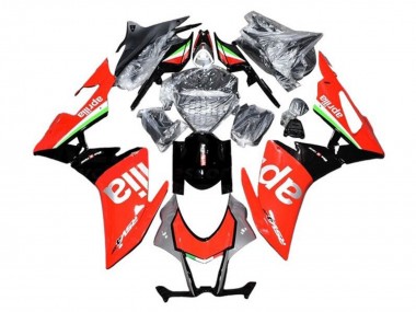 Venta Carenados Moto Aprilia RSV4 1000 2016-2020 - Rojo Plata Negro Verde Blanco