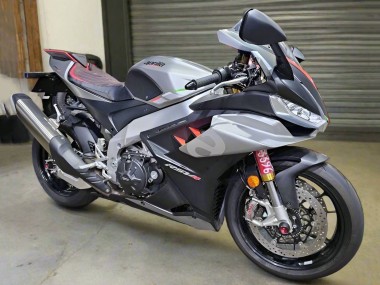 Venta Carenados Moto Aprilia RSV4 1100 2021-2024 - Plata Brillante Negro Mate