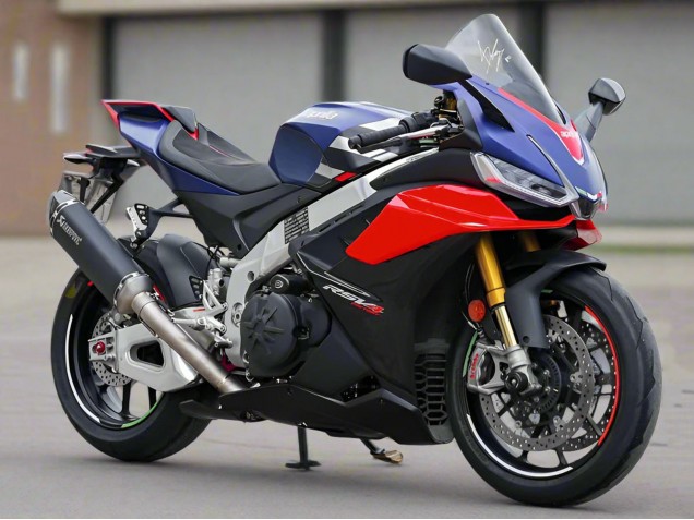 Venta Carenados Moto Aprilia RSV4 1100 2021-2024 - Azul Mate Rojo Brillante Negro