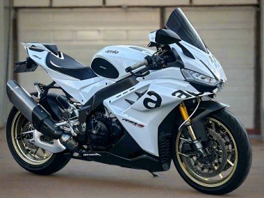 Venta Carenados Moto Aprilia RSV4 1100 2021-2024 - Blanco Negro