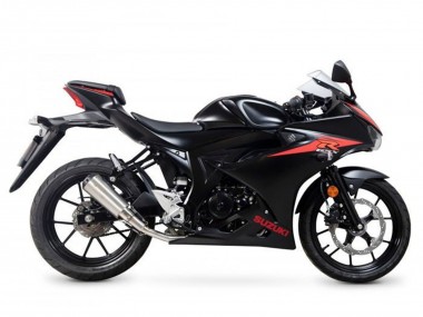 Venta Carenados Moto Suzuki GSXR125 2017-2025 - Negro Rojo Raya