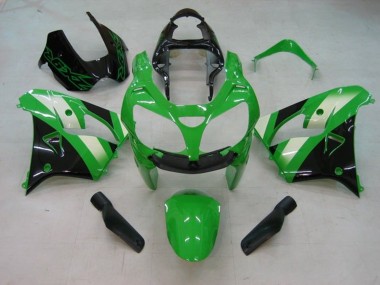 Venta Carenado Moto Kawasaki ZX9R 2002-2003 - Verde Blanco Negro