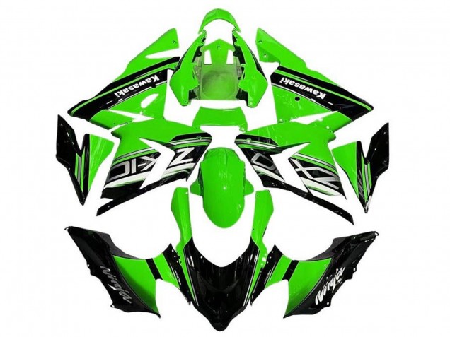 Venta Carenados Moto Kawasaki ZX10R 2004-2005 - Negro Verde Plata