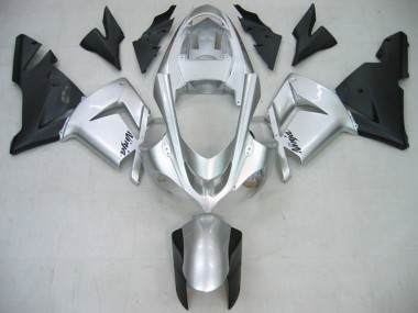 Venta Carenados Moto Kawasaki ZX10R 2004-2005 - Plata Brillante Negro Mate
