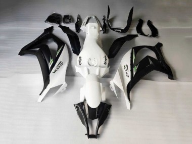Venta Carenados Moto Kawasaki ZX10R 2016-2020 - Blanco Negro Verde Raya