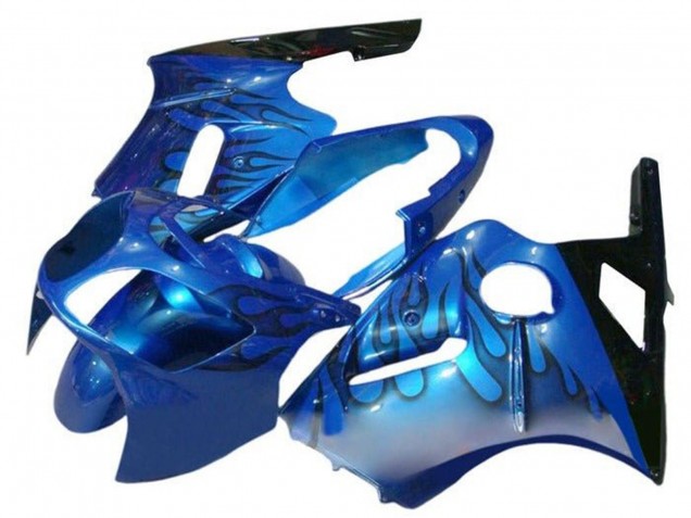 Venta Carenados Moto Kawasaki ZX12R 2002-2006 - Azul Llama Negro