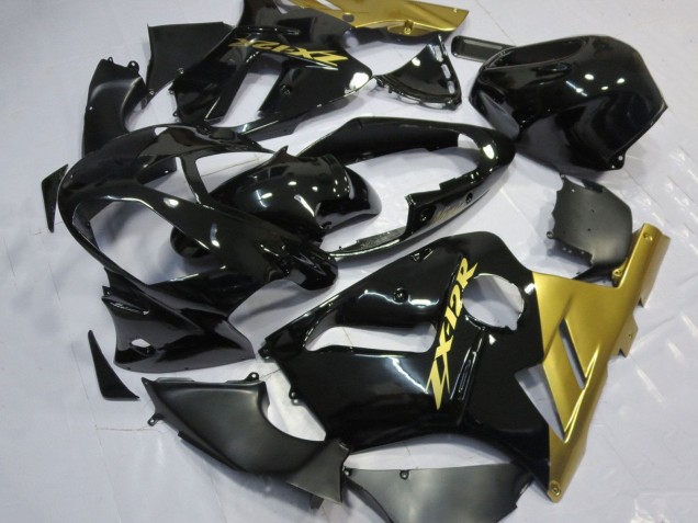 Venta Carenados Moto Kawasaki ZX12R 2002-2006 - Negro Brillante Oro