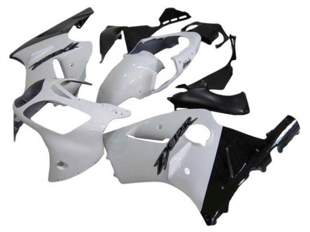 Venta Carenados Moto Kawasaki ZX12R 2002-2006 - Blanco Negro Brillante