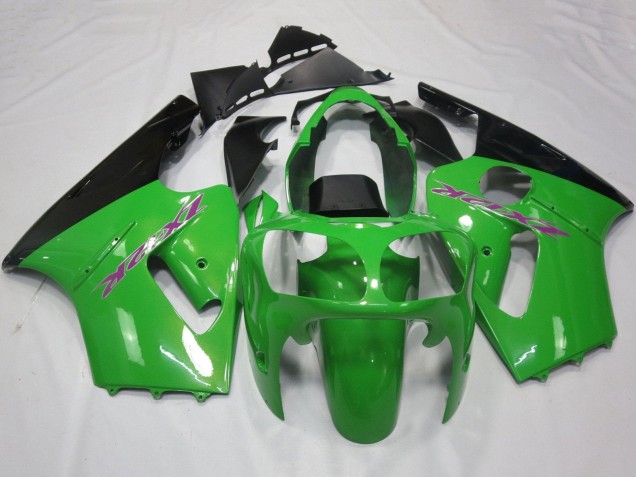 Venta Carenados Moto Kawasaki ZX12R 2002-2006 - Verde Negro Púrpura