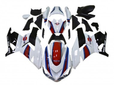 Venta Carenados Moto Kawasaki ZX14R ZZR1400 2006-2011 - Blanco Rojo Azul Negro Martini