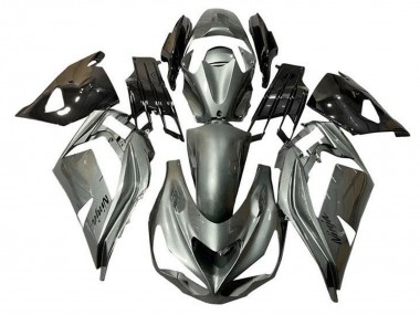 Venta Carenados Moto Kawasaki ZX14R ZZR1400 2012-2024 - Plata Metalizado Negro