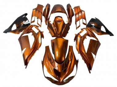 Venta Carenados Moto Kawasaki ZX14R ZZR1400 2012-2024 - Rust Naranja Llama