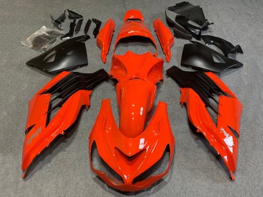 Venta Carenados Moto Kawasaki ZX14R ZZR1400 2012-2024 - Rojo Negro Mate