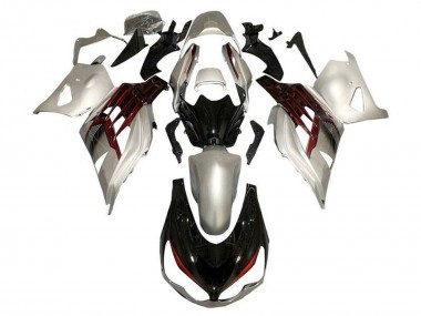 Venta Carenados Moto Kawasaki ZX14R ZZR1400 2012-2024 - Plata Negro Brillante Rojo