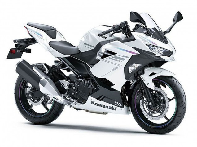Venta Carenados Moto Kawasaki Ninja 400 2018-2024 - Blanco Perla Blizzard