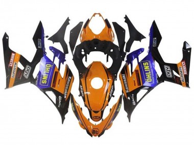 Venta Carenados Moto Kawasaki Ninja 400 2018-2024 - Naranja Negro Azul Amarillo OHLINS