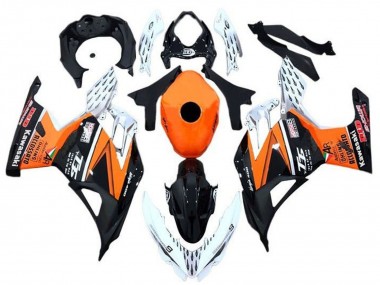 Venta Carenados Moto Kawasaki Ninja 400 2018-2024 - Naranja Blanco Negro