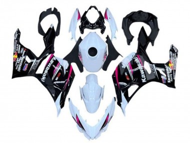 Venta Carenados Moto Kawasaki Ninja 400 2018-2024 - Blanco Rosa Negro