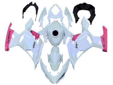 Venta Carenados Moto Kawasaki Ninja 400 2018-2024 - Blanco Perla Rosa