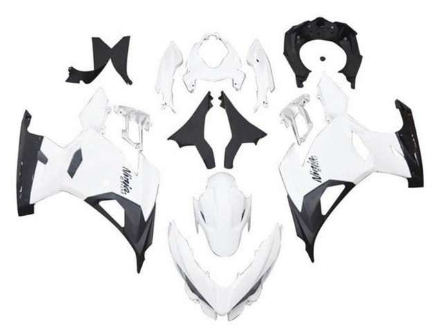 Venta Carenados Moto Kawasaki Ninja 400 2018-2024 - Blanco Negro
