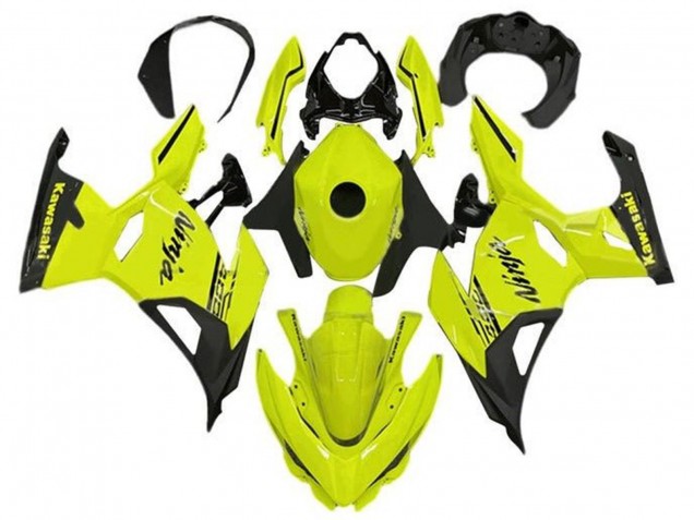 Venta Carenados Moto Kawasaki Ninja 400 2018-2024 - Neon Amarillo Negro