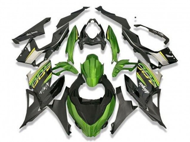 Venta Carenados Moto Kawasaki Ninja 400 2018-2024 - Verde Negro Gris