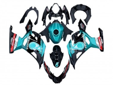 Venta Carenados Moto Kawasaki Ninja 400 2018-2024 - Azul Claro Rojo Negro Petronas