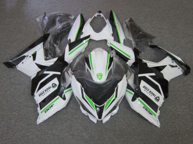 Venta Carenados Moto Kawasaki Ninja 400 2018-2024 - Blanco Verde Negro Trick Star