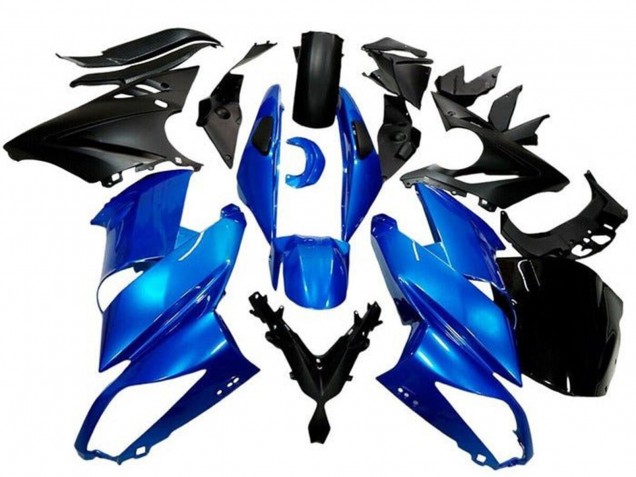 Venta Carenados Moto Kawasaki Ninja 650 EX650 2009-2011 - Azul Negro Mate