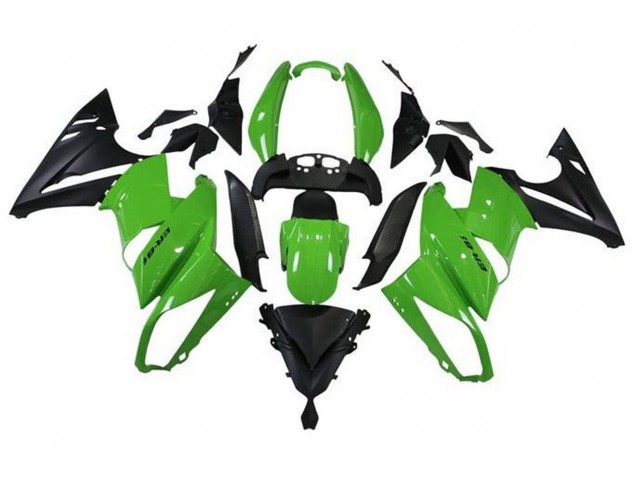 Venta Carenados Moto Kawasaki Ninja 650 EX650 2009-2011 - Verde Negro Mate
