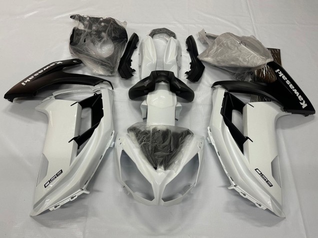 Venta Carenados Moto Kawasaki Ninja 650 EX650 2012-2016 - Blanco Perla Negro Mate