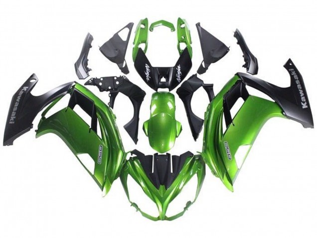 Venta Carenado Moto Kawasaki Ninja 650 EX650 2012-2016 - Verde Negro Mate