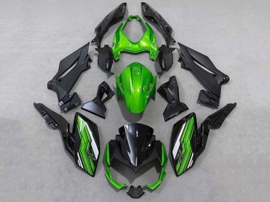 Venta Carenados Moto Kawasaki Z400 2018-2024 - Verde Blanco Negro