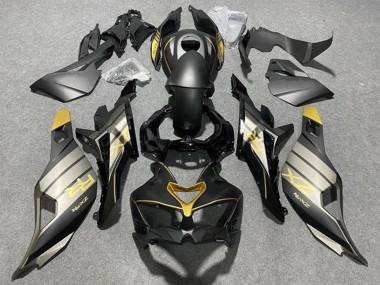 Venta Carenados Moto Kawasaki ZX25R ZX-25R 2019-2025 - Negro Mate Gris Oro Negro Brillante