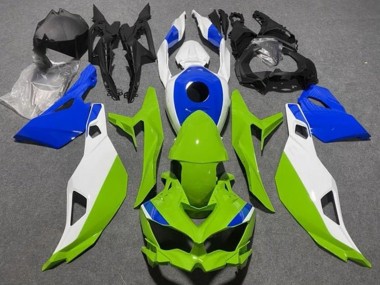 Venta Carenados Moto Kawasaki ZX25R ZX-25R 2019-2025 - Blanco Azul Verde