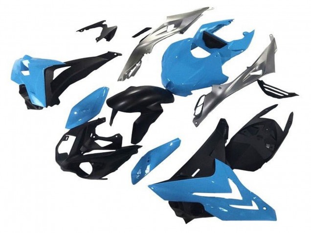 Venta Carenados Moto BMW S1000R 2014-2016 - Azul Plata Negro Mate