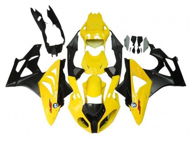 Venta Carenados Moto BMW S1000RR 2009-2014 - Amarillo Negro Mate