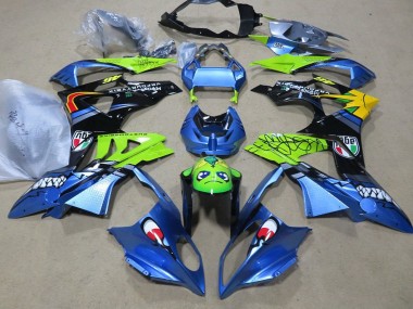 Venta Carenados Moto BMW S1000RR 2009-2014 - Azul Verde Negro Tiburón