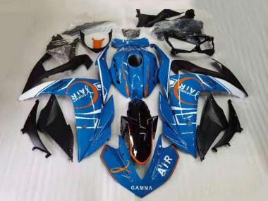 Venta Carenados Moto Yamaha YZF R3 2015-2018 - Azul Blanco Negro Naranja