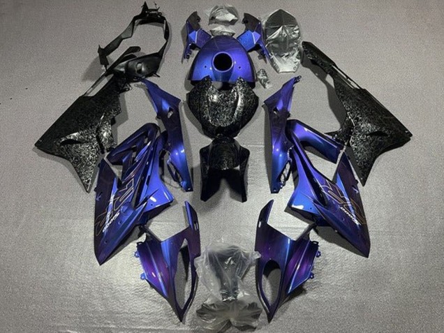 Venta Carenados Moto BMW S1000RR 2015-2016 - Púrpura Falso Falsificado FibraCarbono